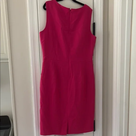 Kasper Vibrant Pink Sleeveless Mini Dress - Picture 3 of 4